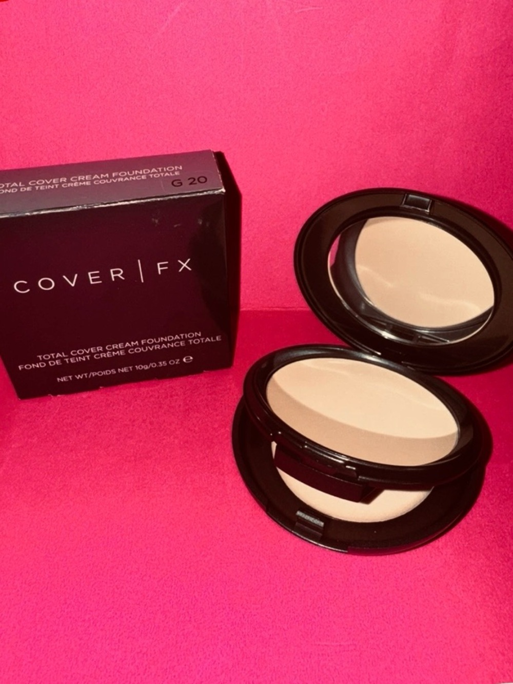 NWT 2 in 1 Foundation & Concealer Medium Golden Cover FX - G40 Medium New in Box - Picture 4 of 10